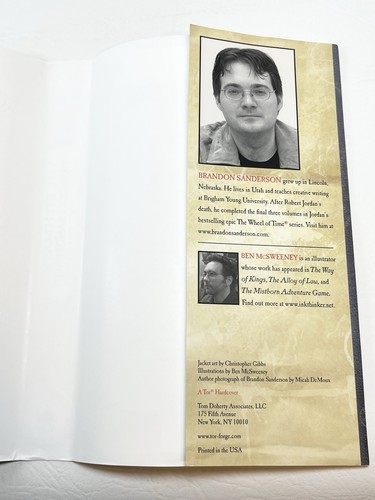 The Rithmatist by Brandon Sanderson (2013, Hardcover) 1st Edition 1st Printing - Picture 8 of 19