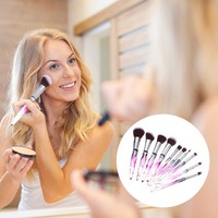 10 Pcs Lidschatten Pinsel Set Make-Up-Pinsel Augen-Make-Up-Pinsel