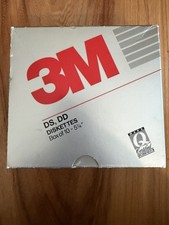 3M 5 1/4" Double Sided Double Density Floppy Disks - Qty 17 Prof. Write Lotus