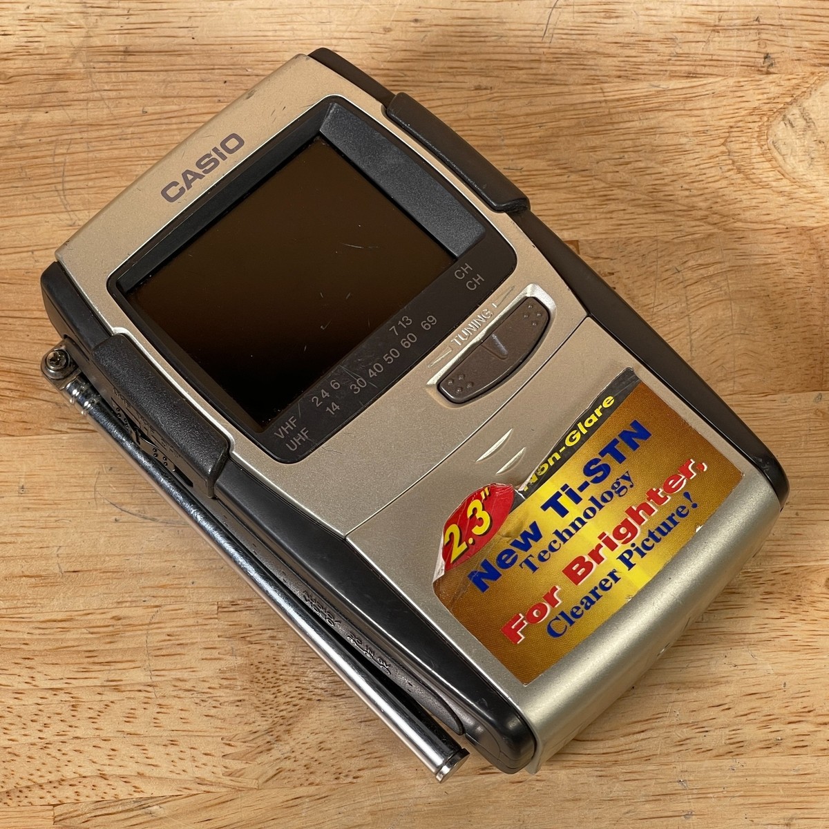 Casio TV-880B Silver Black Wireless 2.3