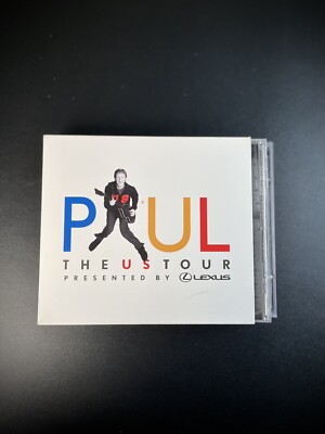 Paul McCartney The US Tour Lexus Brand New Sealed 2 CD 2005 Chaos And Creation