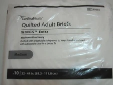 Cardinal Health Quilted Adult Briefs Medium (32" - 44" Waist | Count: 10)