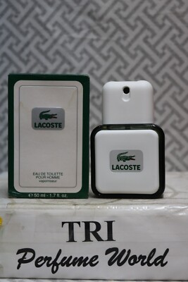 Vintage Lacoste Eau de Toilette Men Spray 1.7 fl. oz.