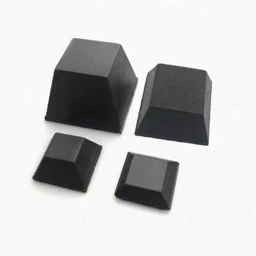 Self Adhesive Rubber Feet Round/Square Non-slip Table Chair Legs Rubber Dampers - Picture 3 of 8