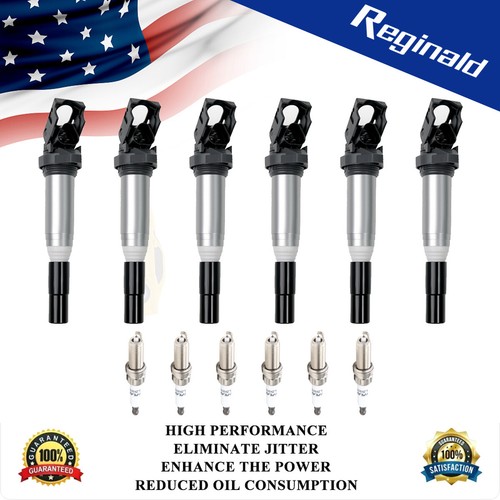6X Ignition Coil + 6X Spark Plug For BMW 328i 335i 435i 525i 528i X3 X5 M3 UF667 eBay