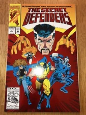 Secret Defenders 1 High Grade Red Foil Cover, Wolverine                     C109