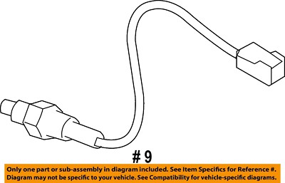 Nissan 22693ZX70A Genuine OEM Oxygen Sensor for sale online