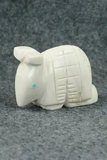 Armadillo Zuni Fetish Carving - Gilbert Lonjose