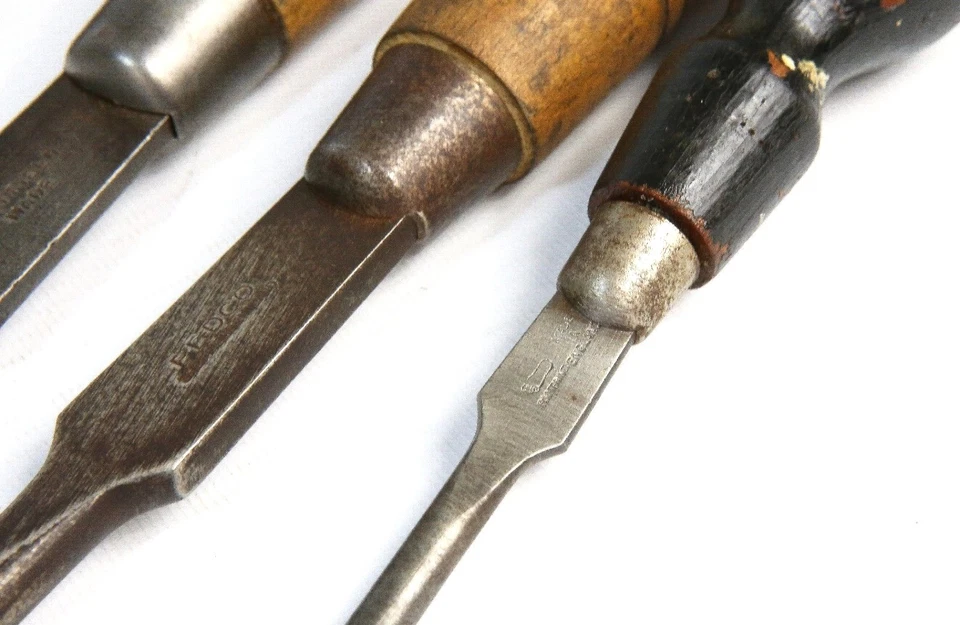 Vintage Set 4 Screwdrivers Footprint Fedco Cabinetmaking Made In England - Image 3 of 4