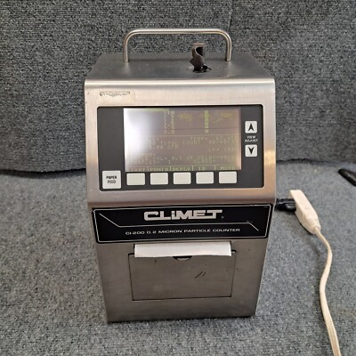 Climet Instruments Model CI-200-01 Portable  Particle Counter