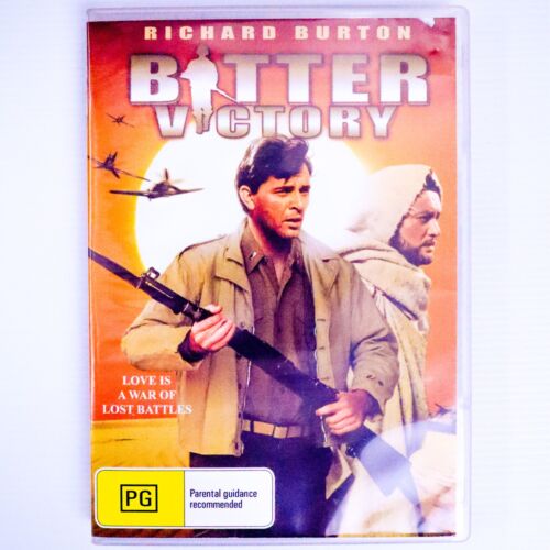 Bitter Victory (DVD, 1957) Drama War Film Movie - Richard Burton, Curd Jürgens - Foto 1 di 6