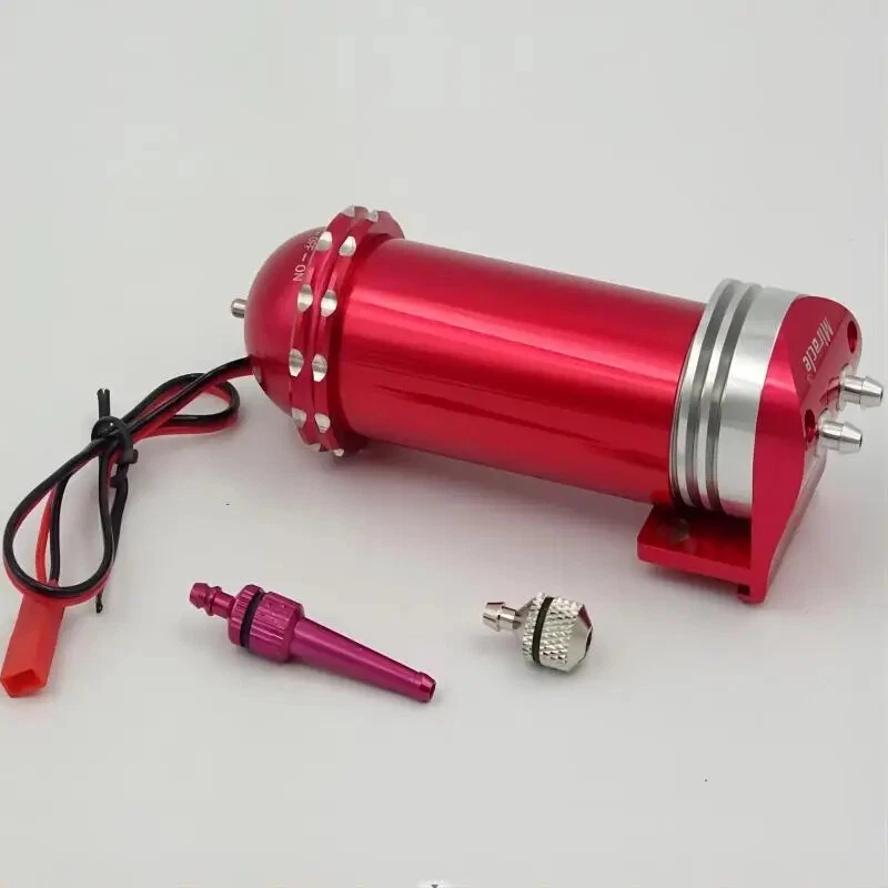 CNC Processed Metal Electric Fuel Pump 7.2-12V Gas Nitro Engine RC Airplane - Image 4 of 4