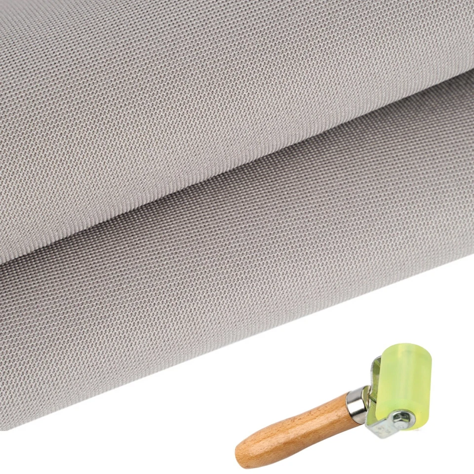 Light Grey Headliner with Foam Backing for Car Ceiling Fabric Repair 100 Inch - Image 2 of 4