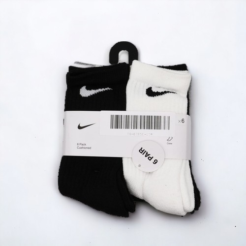 nike-dri-fit-cushioned-crew-socks-size-xs-yth-10c-3y-6-pack-ebay