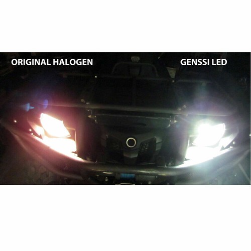 100W Headlights For Suzuki LTZ 400 Z400 QUADSPORT 2003–2008 6000K LED Bulbs H6M - Bild 3 von 11