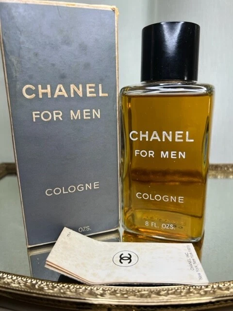 Chanel For Men (Pour Monsieur) cologne 246 ml. Rare, vintage 1960s. original