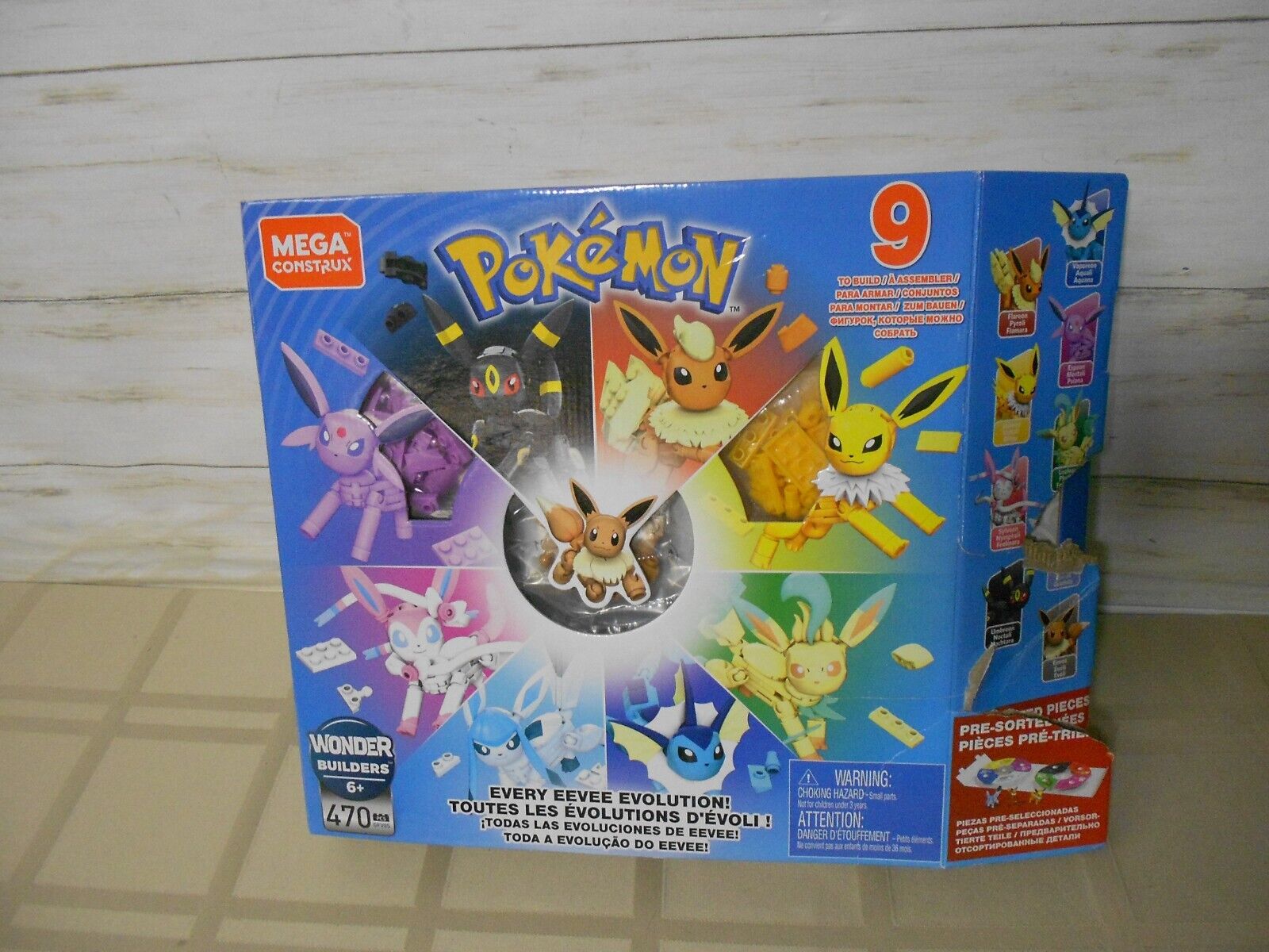 Mega Construx Pokémon Evoluções Eevee - Mattel