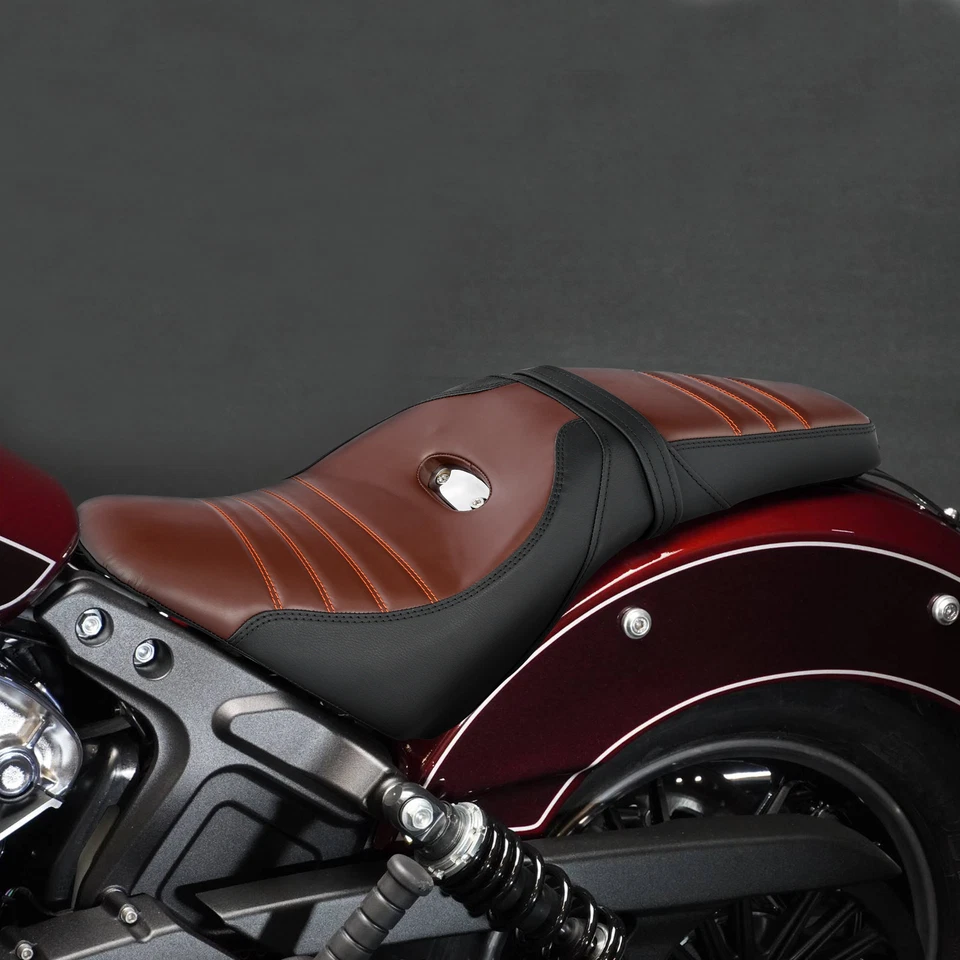 Rider and Passenger Seat Fit For Indian Scout 2015-2024 Scout Sixty 2016-2024 - Изображение 3 из 4