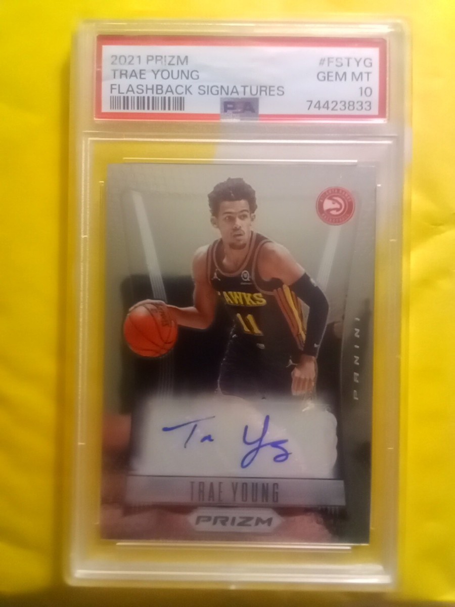 トレイ ヤング auto trae young 2021-22 Panini Prizm - Flashback Signatures Trae Young #FS
