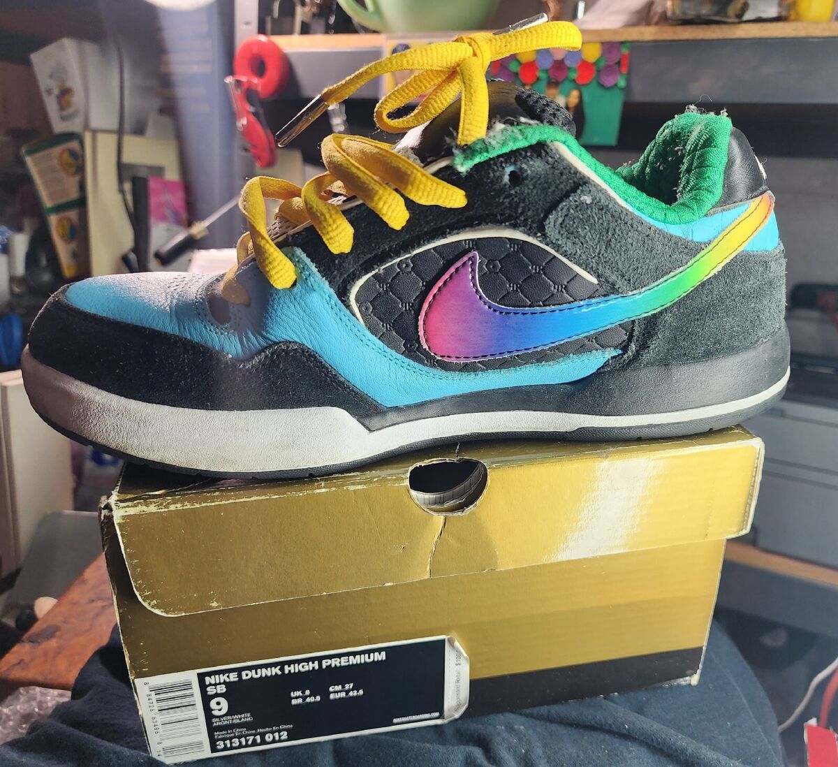 Size 9- Nike Zoom Air Paul Rodriguez 2 PlayStation - 315459 Size 9- Nike Zoom Air Paul Rodriguez 2 PlayStation - 315459