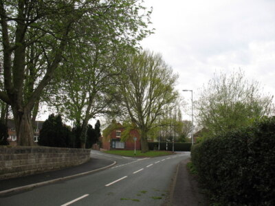 Foto 6x4 Kreuzung von St Matthew's Road und Coulter Lane Burntwood Green c2009