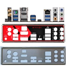 For ASRock Z270 Gaming-ITX/ac Z370 Gaming-ITX I/O Shield BackPlate Blende Bracke