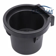 Console Cup Holder Insert Liner Black For Nissan Frontier Xterra 2005-2019