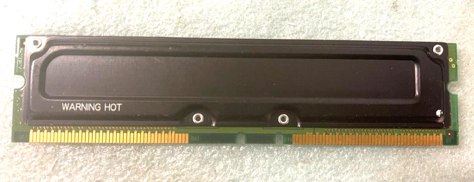 NEC 256 MB RAMBUS MEMORY MODULE MC-4R256CPE6C-845 800-45 RM2-CMP52-14 - Image 2 of 2