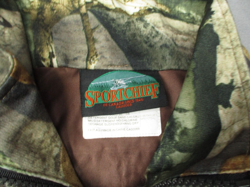 Sportchief Camo Hunting Vest XL Mens Mossy Oak Waterproof Breathable Soft Shell - Picture 6 of 16