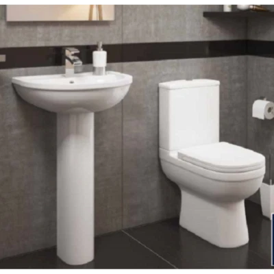 Lifestyle 4 piece set seat 500mm Basin