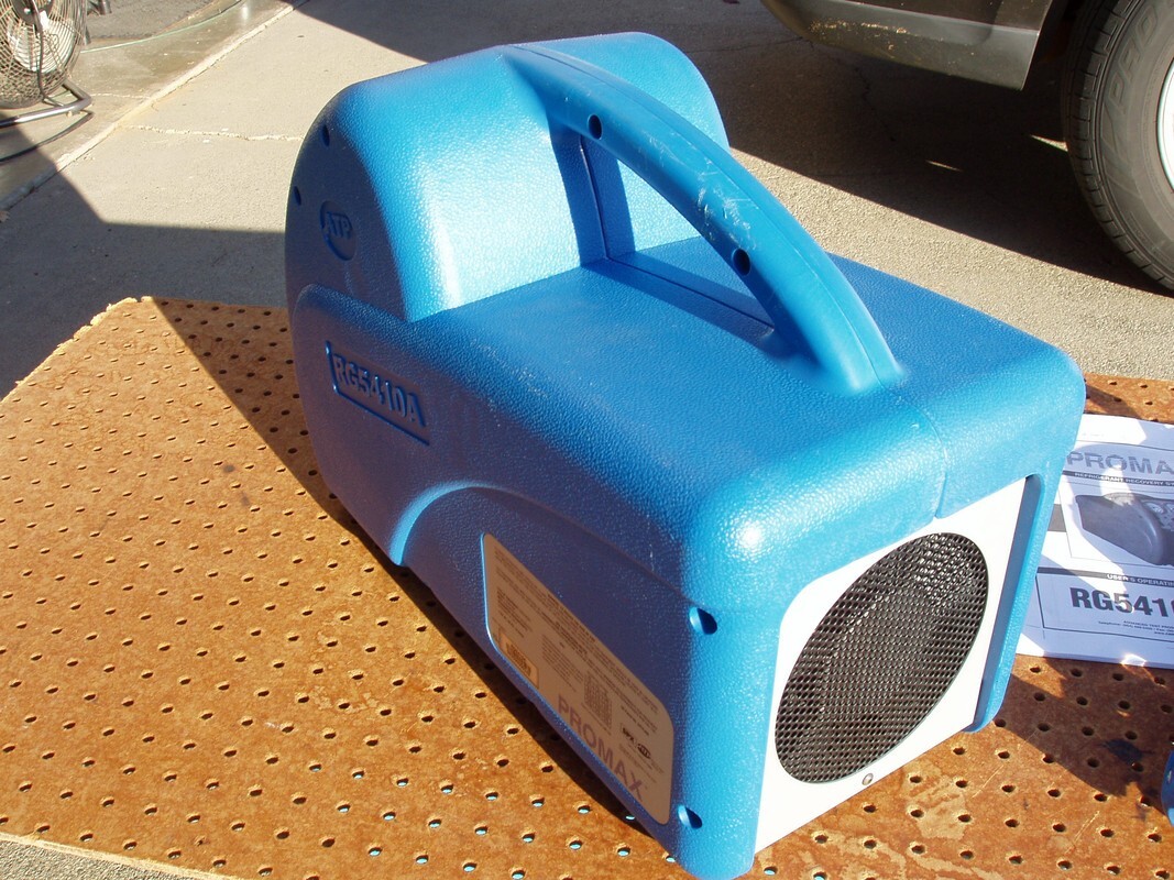 PROMAX RG5410A RECOVERY HVAC FREON REFRIGERATION UNIT + JB GAUGES GOOD