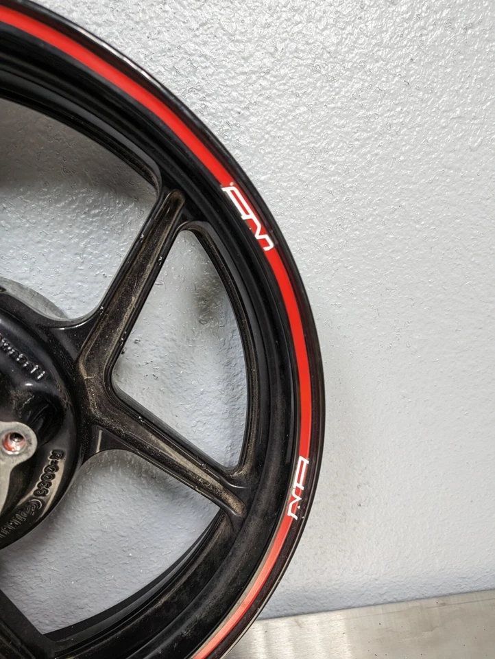 Llanta trasera recta y verdadera 17x3,50 3 Kawasaki EX250 Ninja 250R 2008-2012 Foto 4 de 4