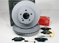 Zimmermann Bremsen Set 300 Mm BelüFtet Hinten FüR Mercedes E-Klasse [C207 A207]