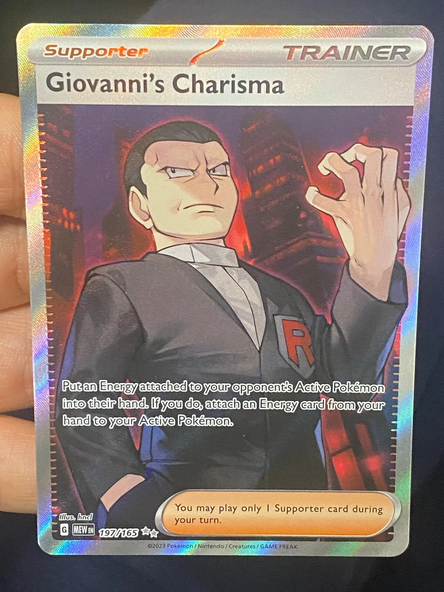 Giovanni's Charisma Pokmon TCG Cards for sale | eBay Giovanni's Charisma Pokmon TCG Cards for sale | eBay