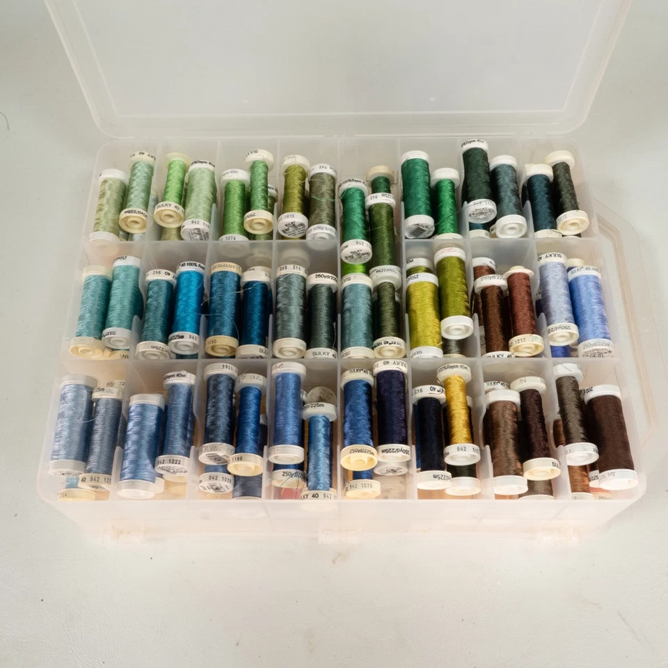 Lote de 5 estuches-475 hilos de bordar sumosos ENVÍO GRATUITO ¡Ver fotos! Foto 4 de 4