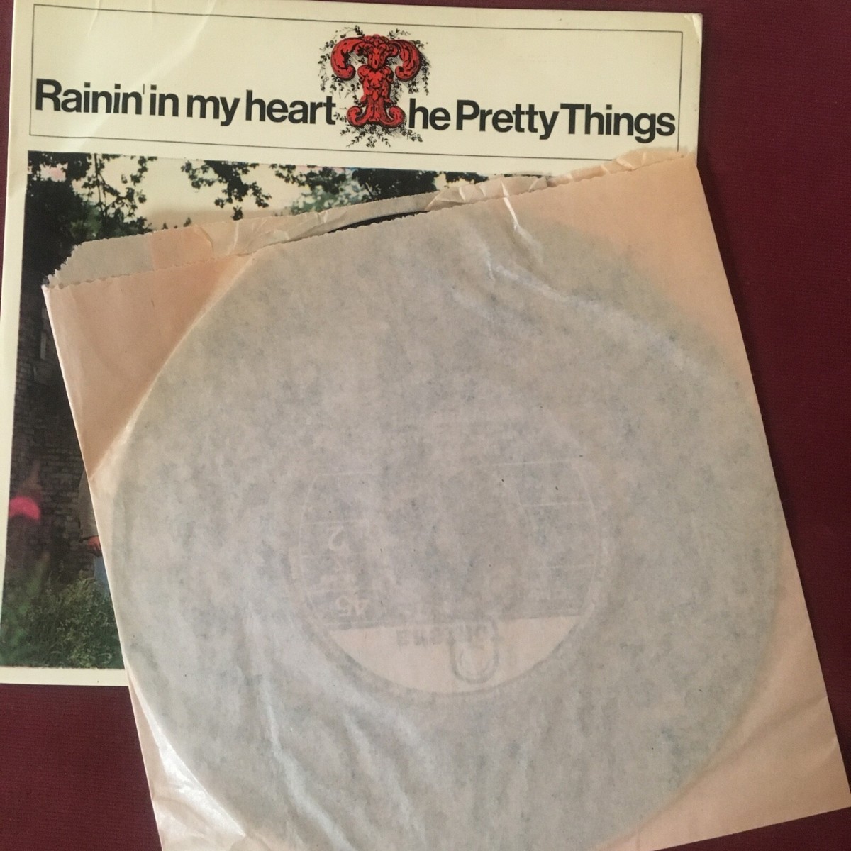 THE PRETTY THINGS Rainin' In My Heart EP - Original 1965 UK