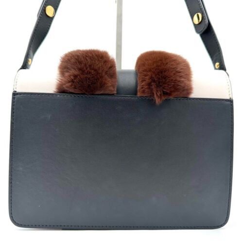 Authentic Marni Shoulder Bag White Fur Leather Luxe Design Used from Japan IK - Picture 5 of 17