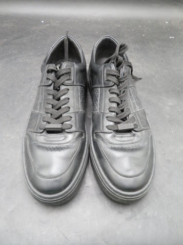 Pre-Owned BOSS Low-Top Sneaker Black Size 45 - Picture 2 of 12