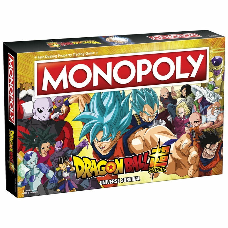 USAopoly Dragon Ball Super Universe Survival Edition Monopoly