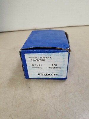 Lot of 200 - Bollhoff Rivet Nut D5 X 28 A2 (714305528 FSS062193)