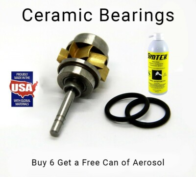 #ad #ad Midwest Tradition Push Button XGT Turbines Ceramic Integral Bearings Lot of 6 $287.00
