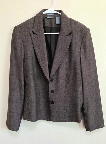 Women - Made in El Salvador - Hillard & Hansons - Brown Blazer - Size 12