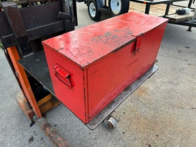 Vintage 1940s Snap On KR-23 Mechanichest Tool Box Chest Cabinet