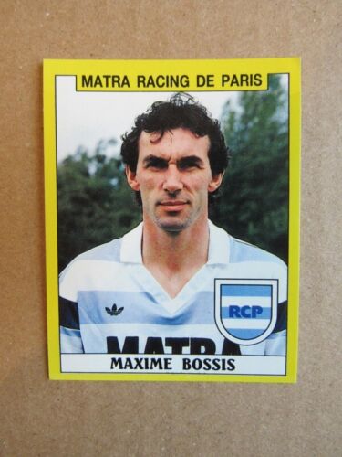Panini Football - 1989 - N°150 Matra Racing de Paris - Maxime BOSSIS - Photo 1/2