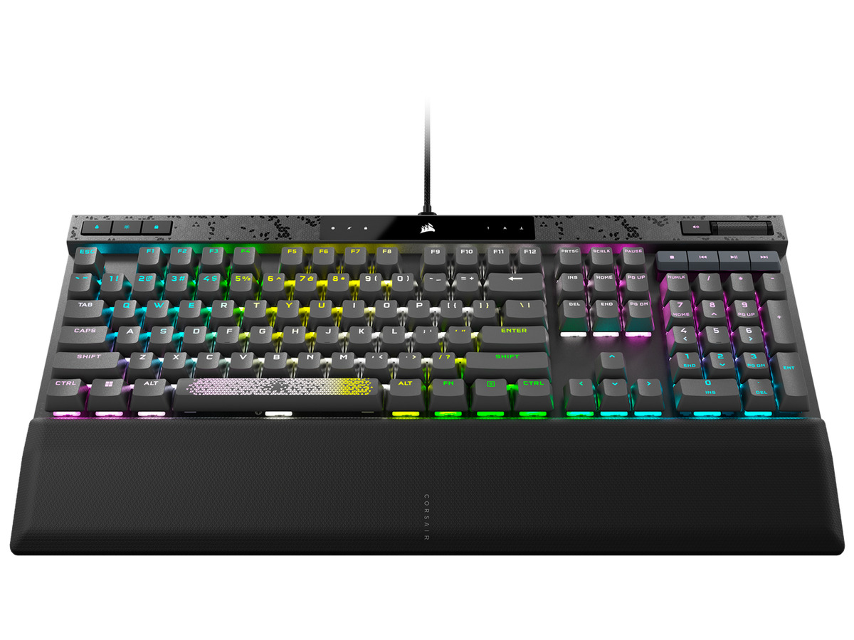 CORSAIR K70 MAX RGB Magnetic-Mechanical Wired Gaming Keyboard - Adjustable  Actuation MGX Switches - Rapid Trigger Mode - PBT Double-Shot Keycaps 