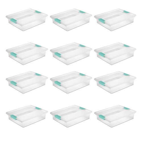 Sterilite Clip Box, Stackable Small Storage Bin with Latching Lid - Picture 14 of 48