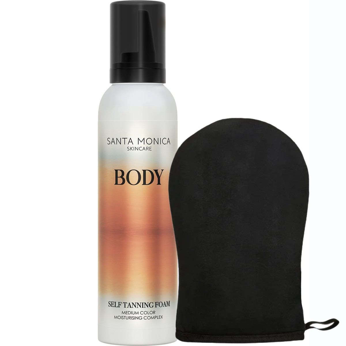 Mousse Autoabbronzante Natural Bronzer Santa Monica per Viso e Corpo, 150ml