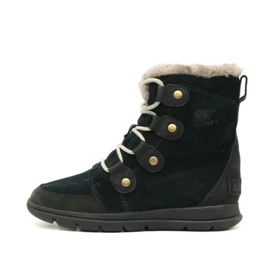 Sorel Damen NL3039-010 Stiefel Schwarz Wildleder Boots Winterstiefel EU 37.5