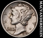 1923 Mercury Dime- Silver- Scarce Better Date No Reserve #J1448