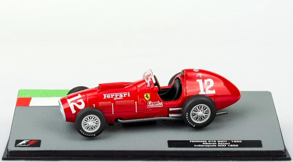 Ferrari 375 Indy 1952 Alberto Ascari Scala 1:43 Modellino Formula1 BLISTER NUOVO - Immagine 2 di 4